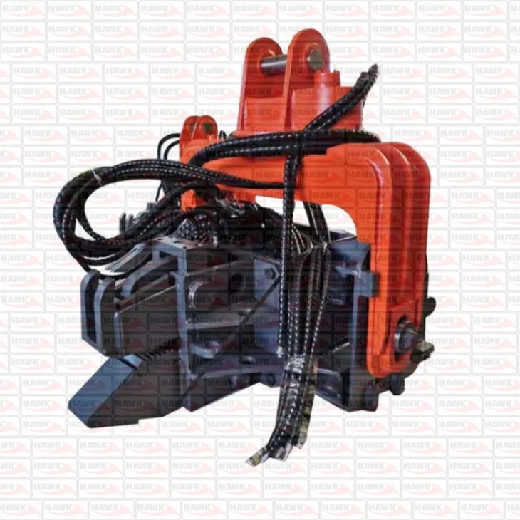 Hydraulic Sheet Pile Hammer For Excavator
