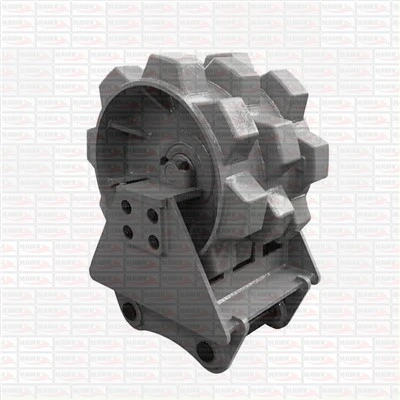 Rueda de compactación de excavadora de 3-4 toneladas